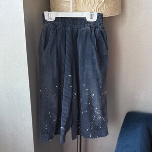 Tiny whales Kids Navy Blue Casual Pants